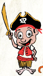 Paddy, der kleine Pirat