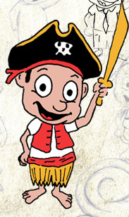 Paddy der kleine Pirat